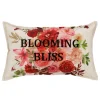 Coussin bliss 30x50cm rose