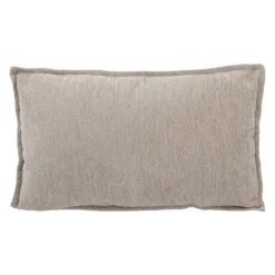 Coussin boucle 30x50cm beige