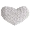 Coussin coeur boucle