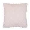 Coussin courchevel creme 45x45cm