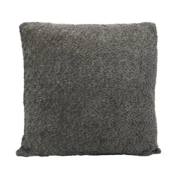 Coussin darci 40x40cm gris fonce
