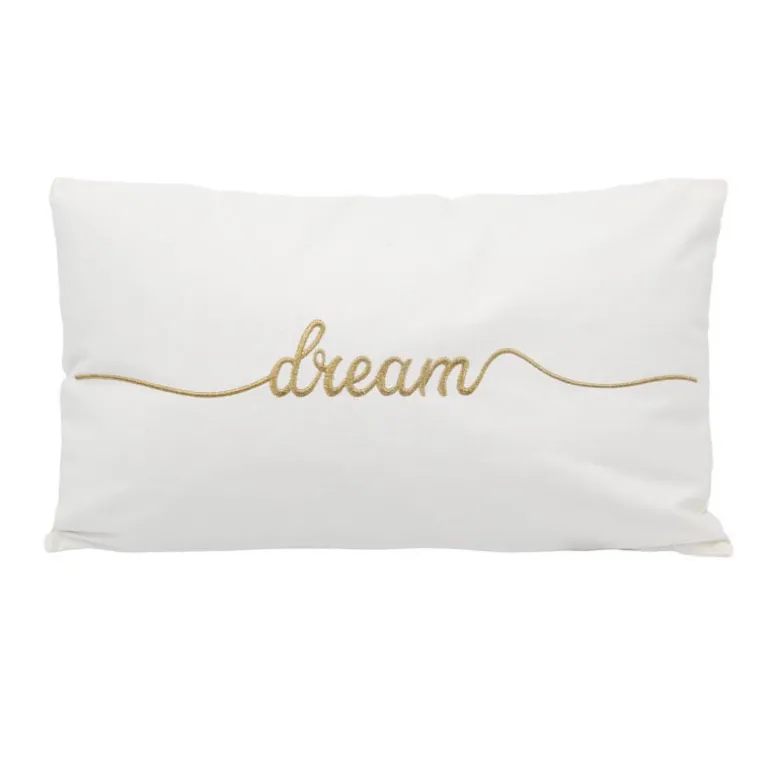Coussin dream 30x50cm blanc