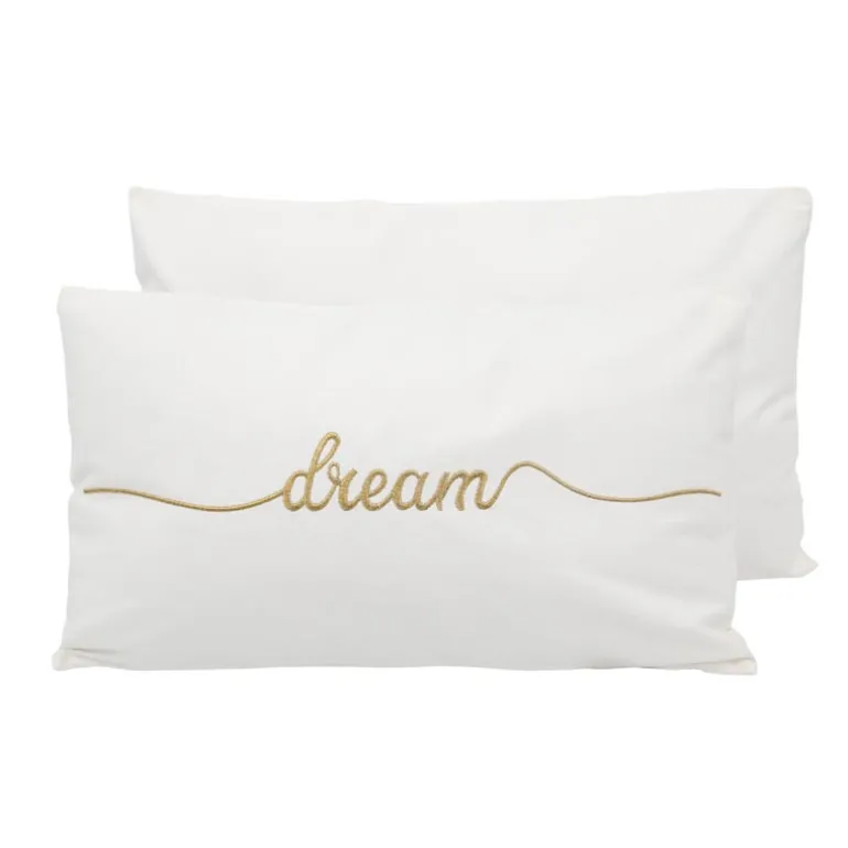 Coussin dream 30x50cm blanc