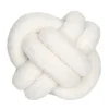 Coussin forme bouclette creme