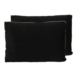 Coussin illana 40x60cm noir