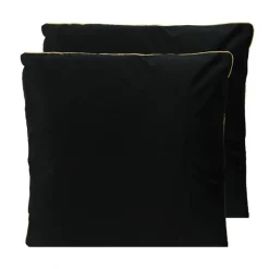 Coussin illana 60x60cm noir