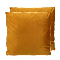 Coussin illana 60x60cm velours m