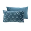 Coussin moderna 40x40cm bleu