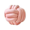 Coussin noeud 40cm rose