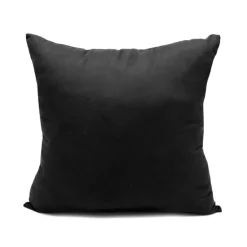 Coussin romy 38x38cm noir