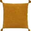 Coussin soho 40x40cm ocre
