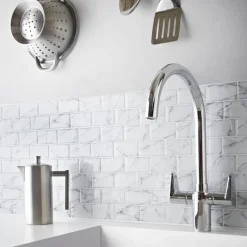 Credence adhesive marbre x 5