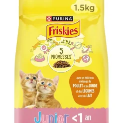 Croquettes chat junior dinde