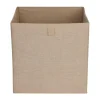 Cube de rangement jute