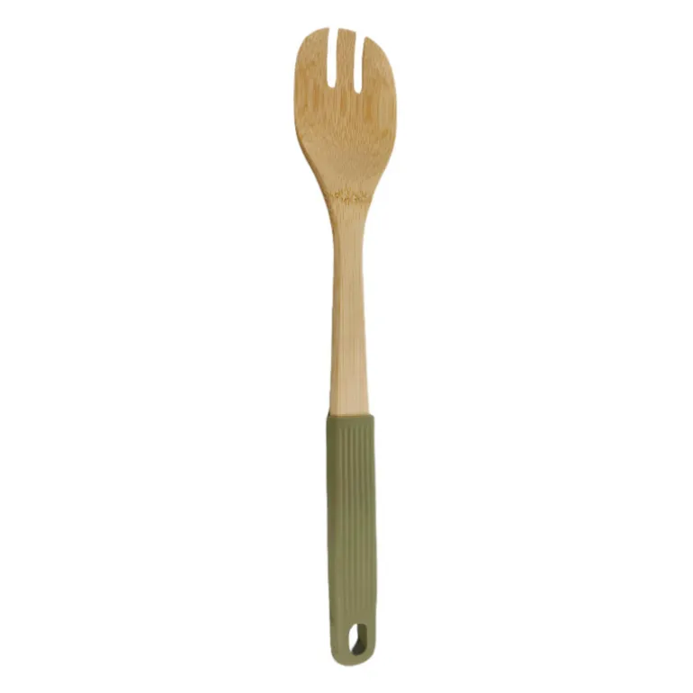 Cuillere a salade bambou sauge