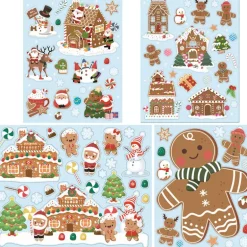 Deco vitre pain epice 38x30cm