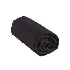Drap housse 90x190 noir homecoll