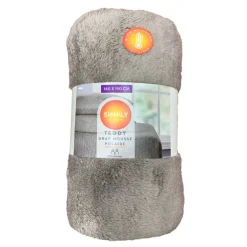 Drap housse 140x190 teddy polair