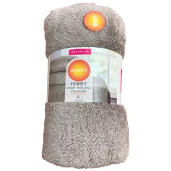 Drap housse 90x190 teddy polaire