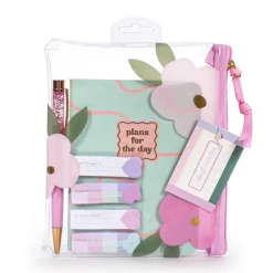 Ensemble etui pvc carnet stylo