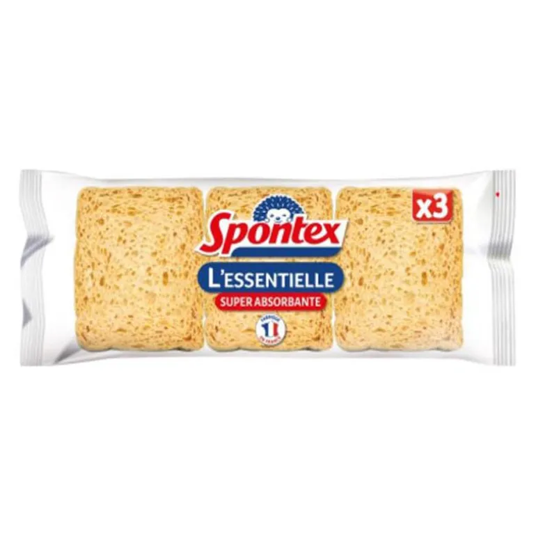 Eponges x3 l'essentielle