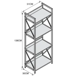 Etagere 4 niveaux