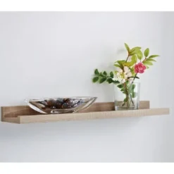 Etagere 48cm effet chene