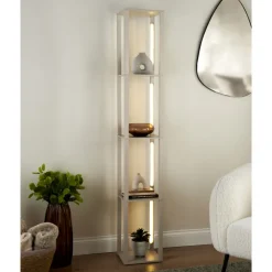 Etagere lampe creme