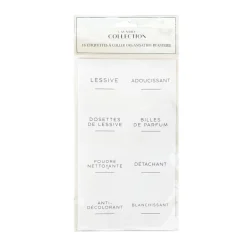 Etiquettes a coller buanderie