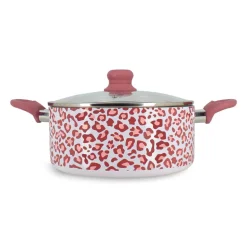 Faitout leopard rose 24cm