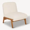 Fauteuil bouclette liora