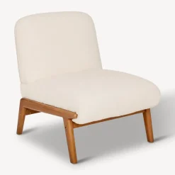 Fauteuil bouclette liora