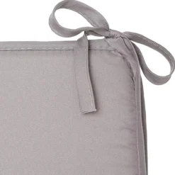 Galette de chaise 38x38cm gris c