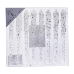 Glacon acrylique a suspendre x8