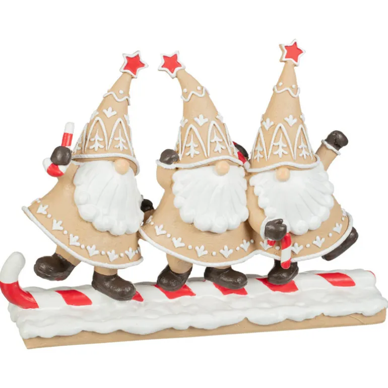 Gnome en pain d'epice avec canne