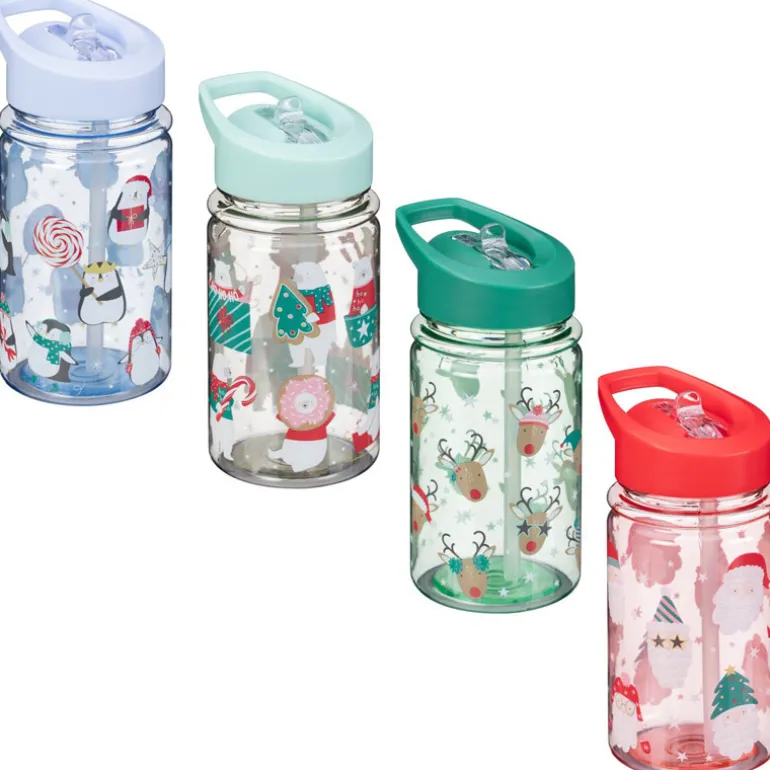 Gobelet plastique avec paille no