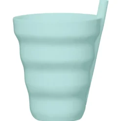 Gobelet+paille x8 rose/pastel