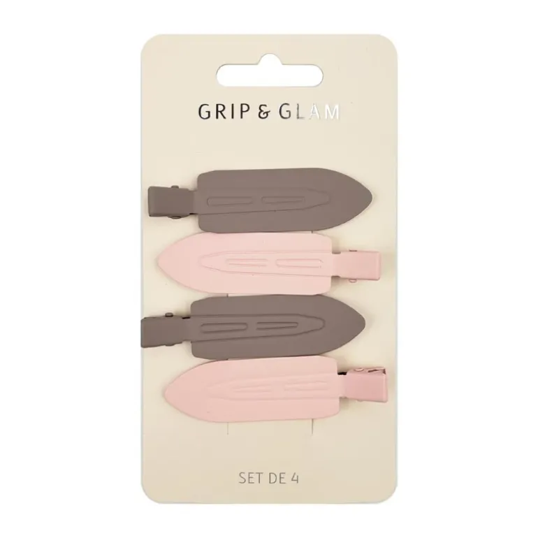 Grip & glam set de barrettes che