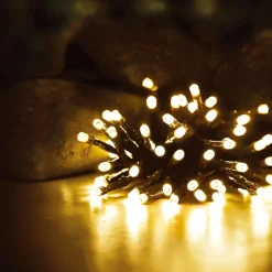 Guirlande 50 led a piles blanc c