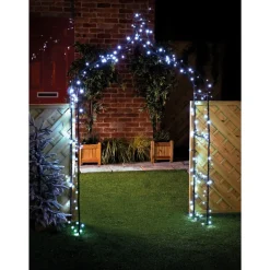 Guirlande 60 led solaire blanc f