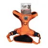 Harnais reflechissant orange l