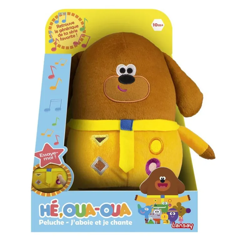 He oua-oua 15954 peluche electro