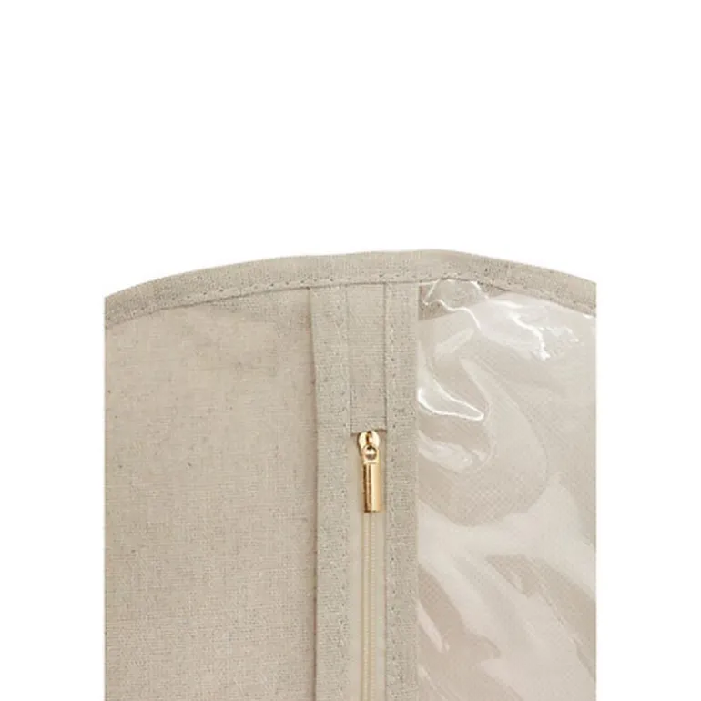Housse a vetement beige dressy +