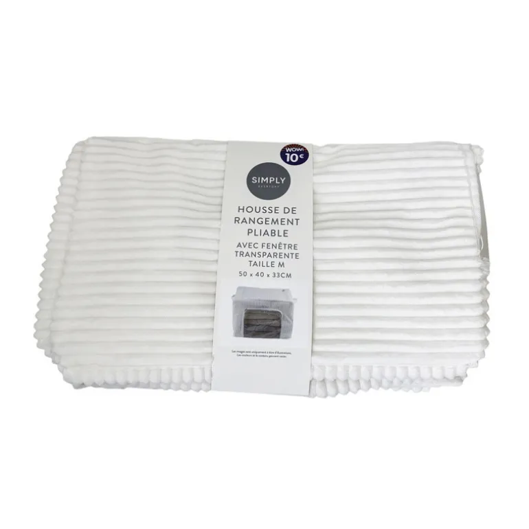 Housse de rangement cotelee m