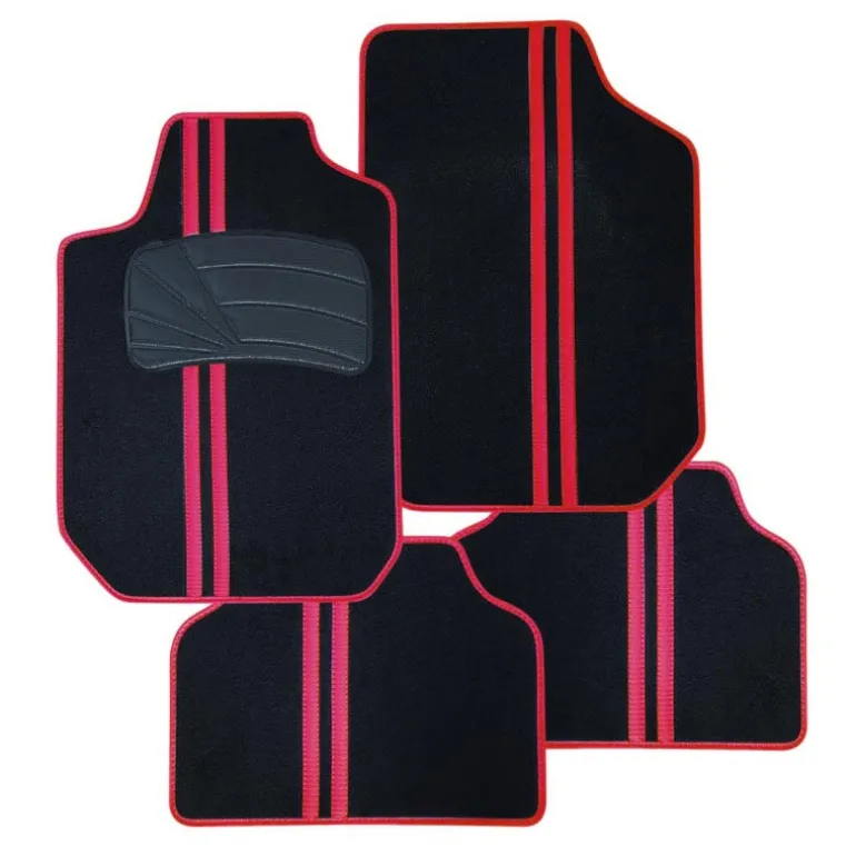 Jeu de 4 tapis moquette modena