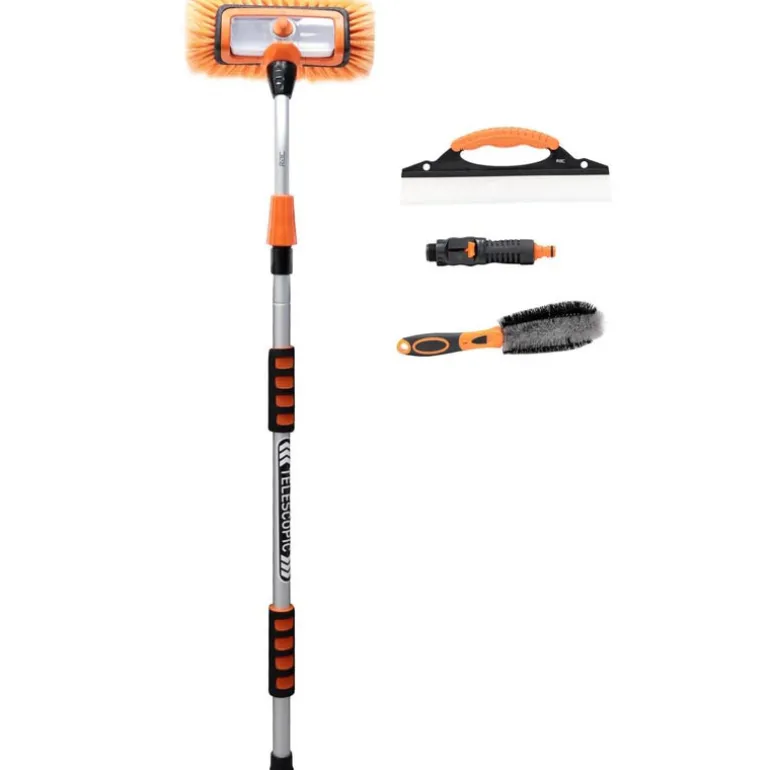 Kit nettoyage auto telescopique
