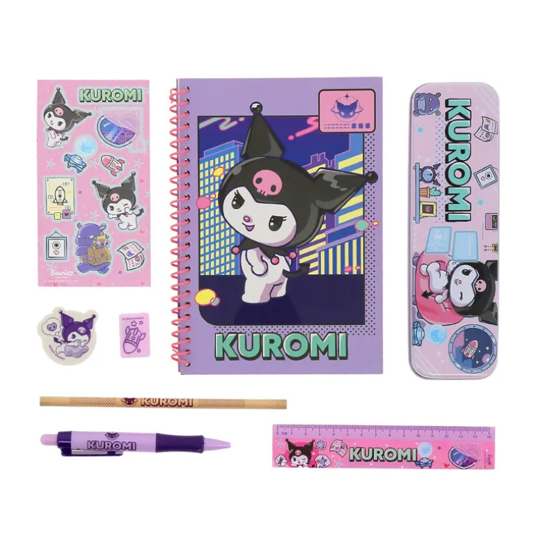 Kuromi set papeterie