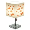 Lampe de chevet minecraft