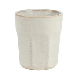 Latte mug reactive stoneware