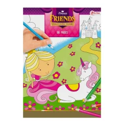 Livre de coloriage 96p princesse